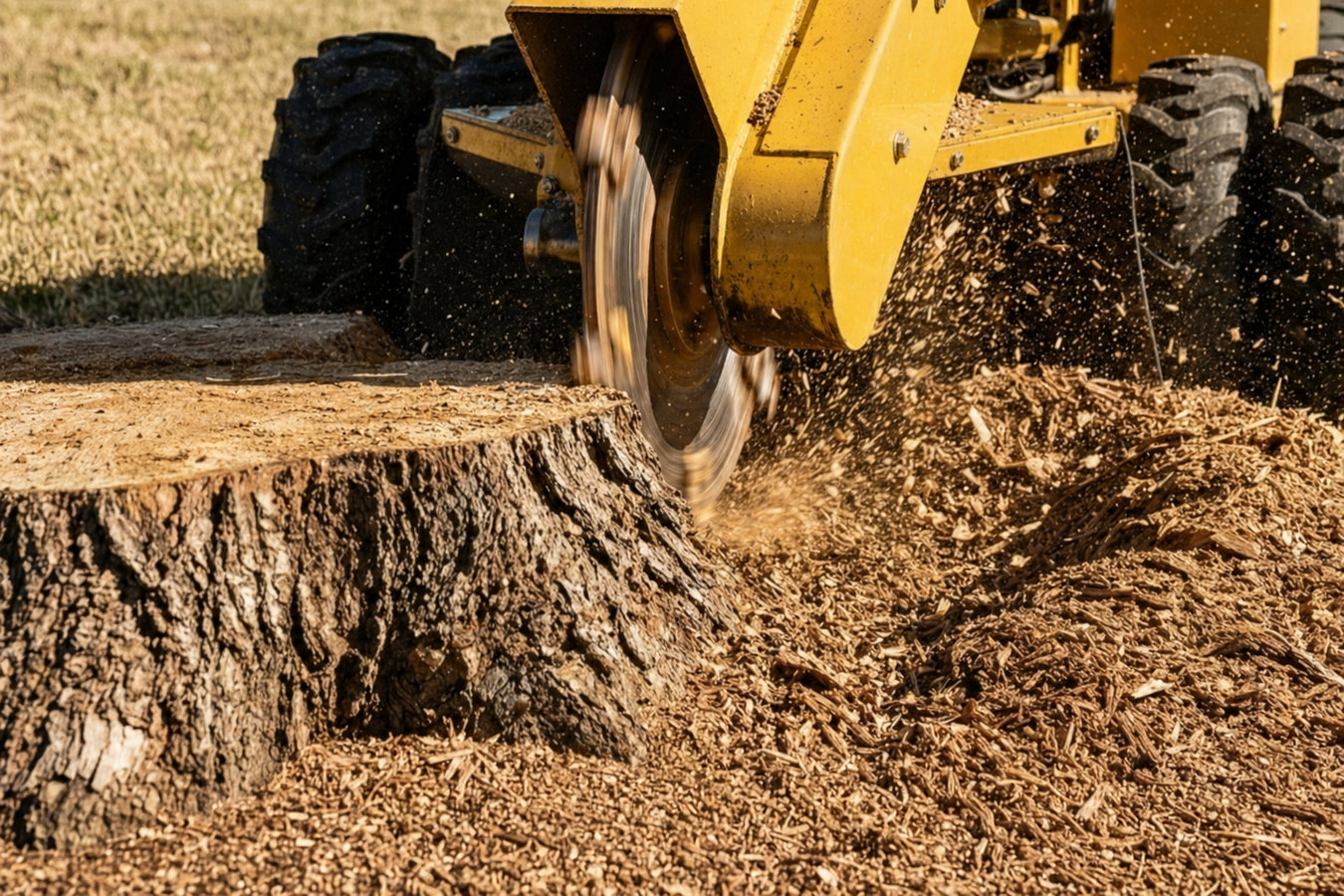 Stump grinding in South El Monte, CA
